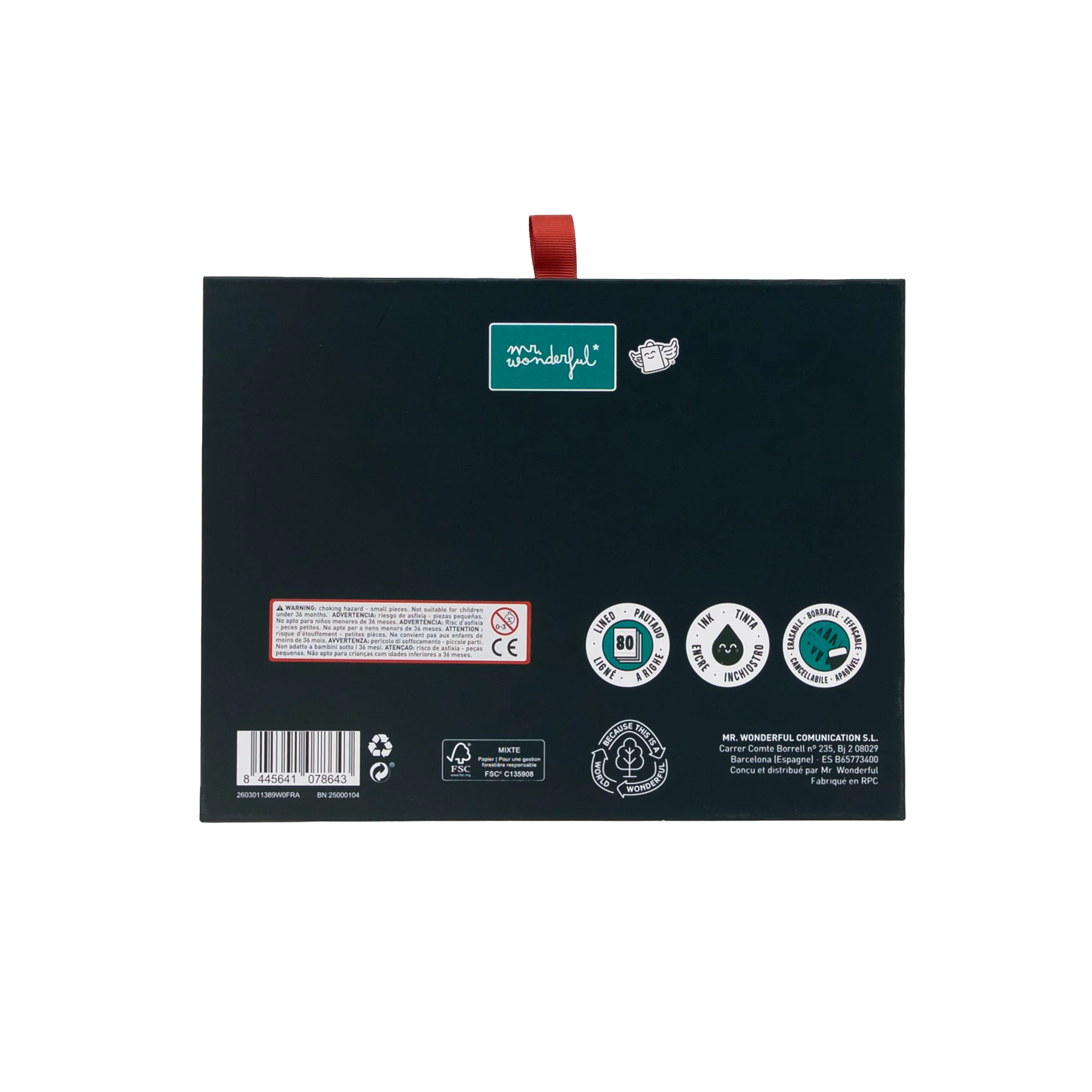 Kit carnet A6 + porte-cartes + stylo effaçable Bo-Bo Coq – OURS-SERVATIONS - Image 5