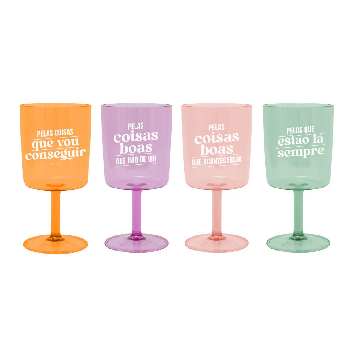 Kit de 4 copos de vinho para brindar por mil motivos - Image 6