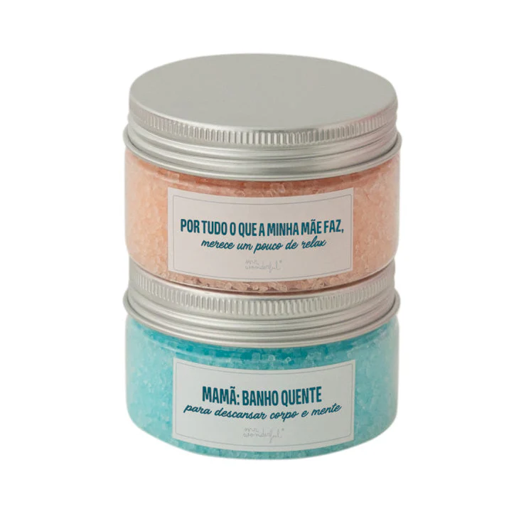 Kit de mimos para a mamã - Sais de banho + vela - Image 3