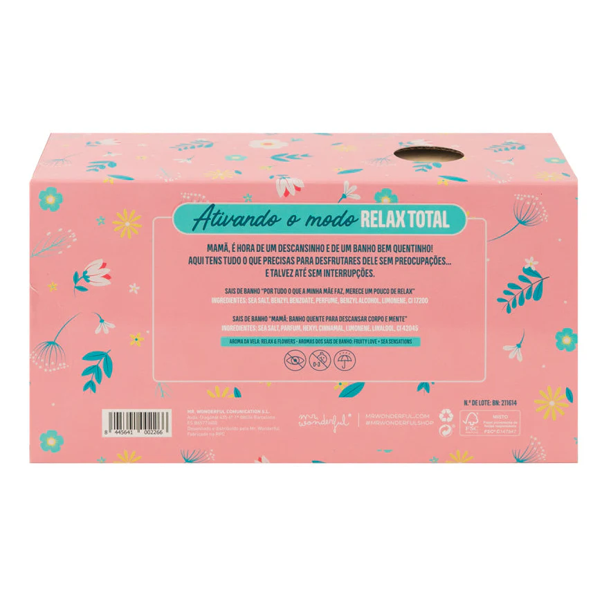 Kit de mimos para a mamã - Sais de banho + vela - Image 5