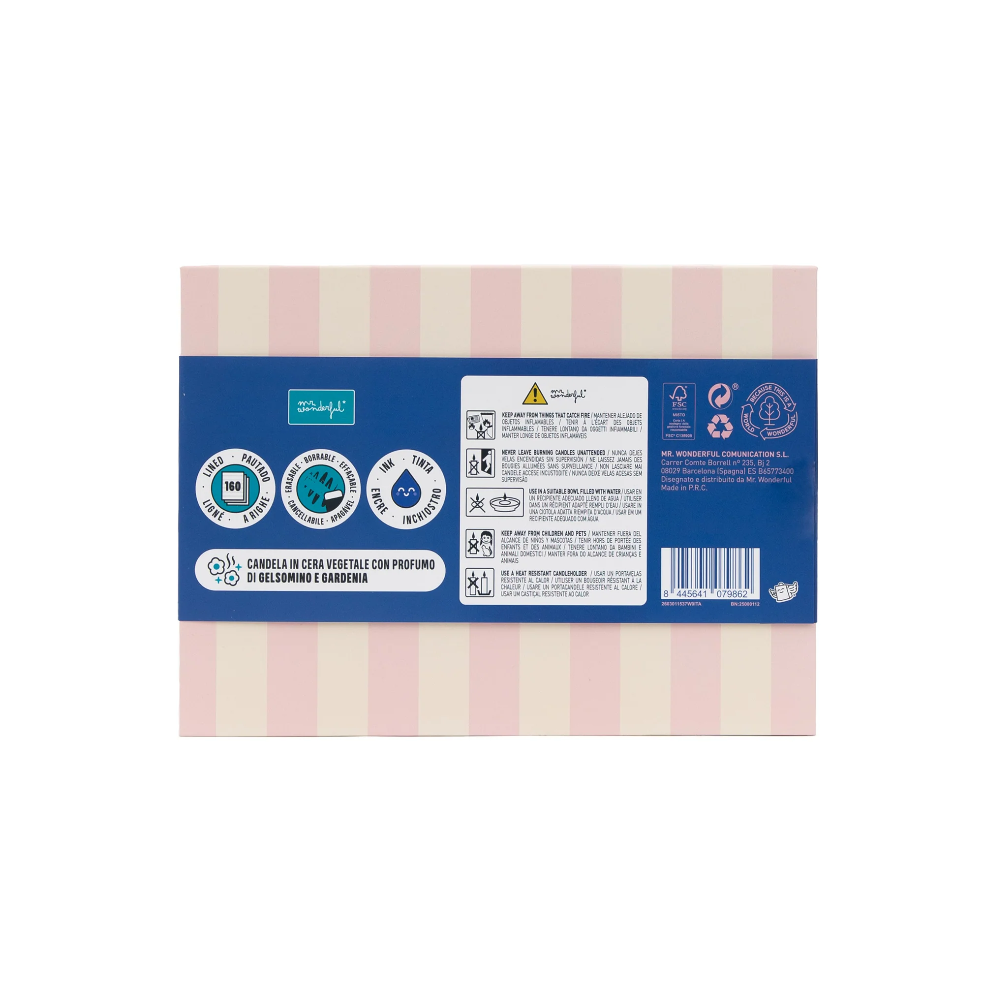 Kit quaderno A6 + penna cancellabile Bo-Bo + candela + to-do list - Coraggi-orsa - Image 6