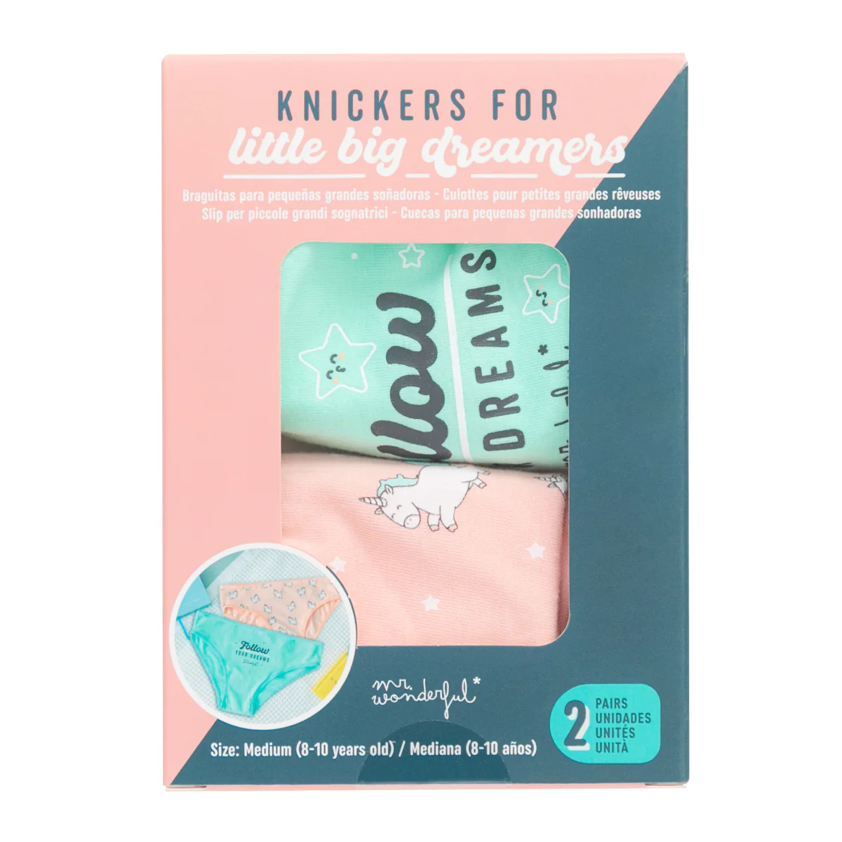 Knickers for little big dreamers - M (8-10 years old) - Image 3