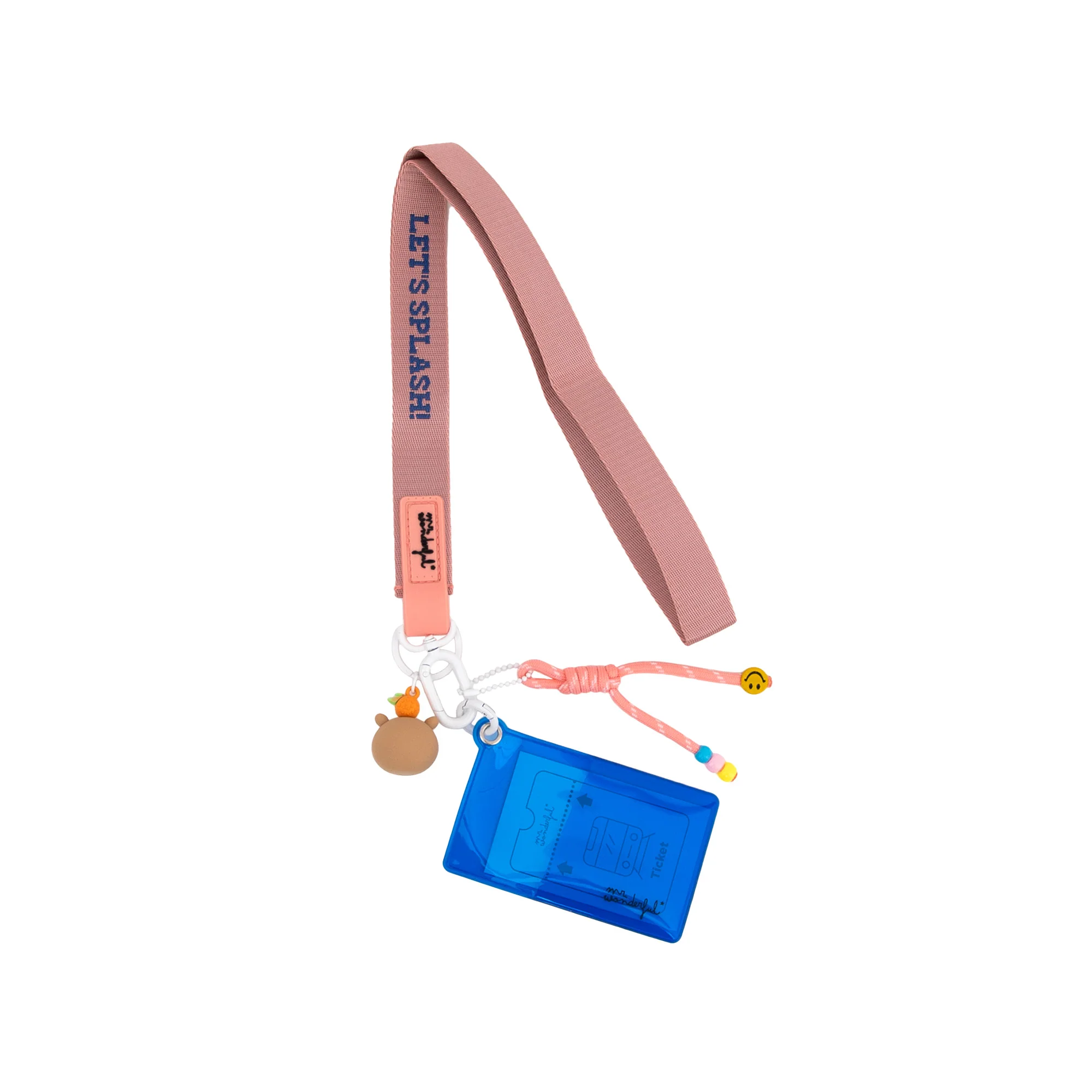 Cinta lanyard con tarjetero - Capibara - Image 5