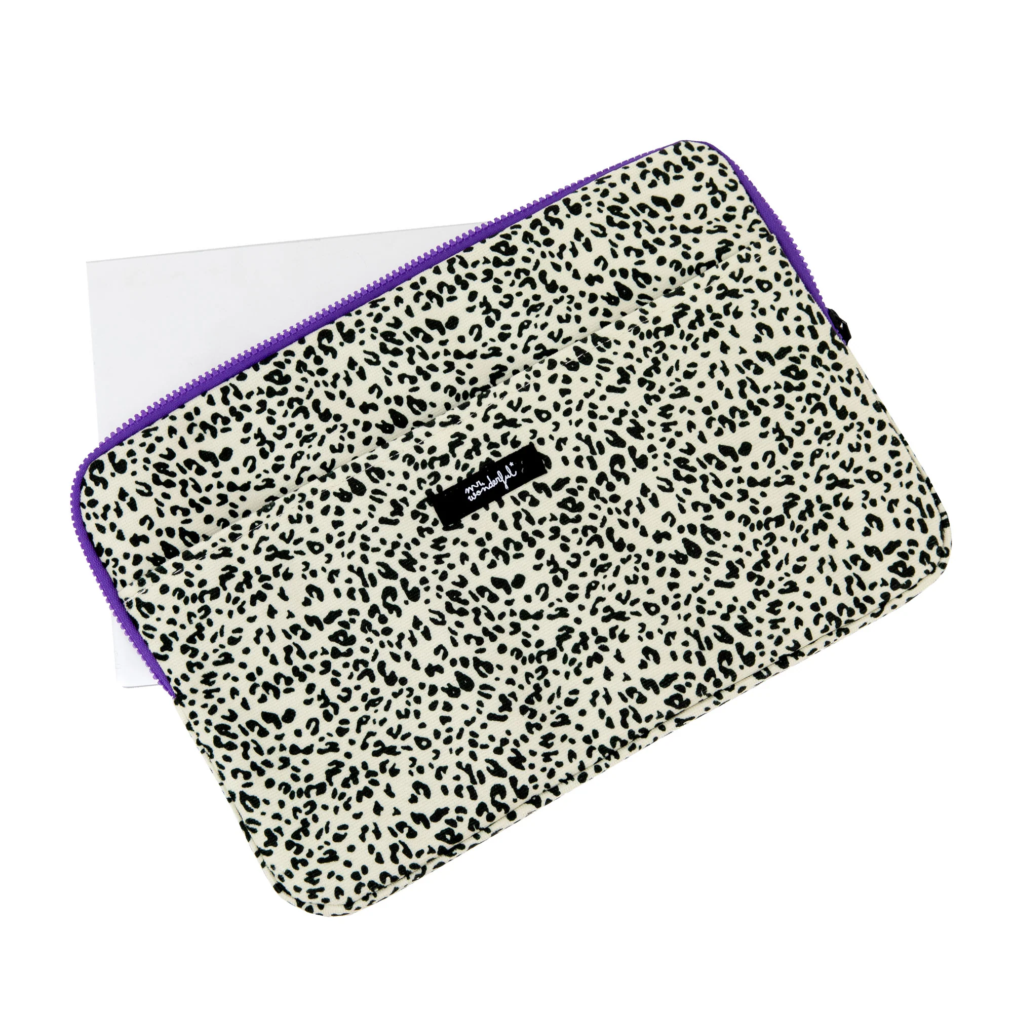 Funda de portátil 13-14" - Animal print topos - Image 3