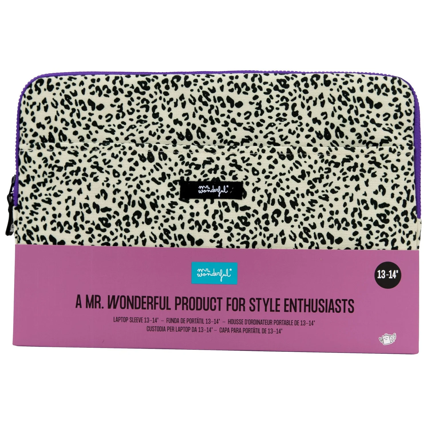 Funda de portátil 13-14" - Animal print topos - Image 5