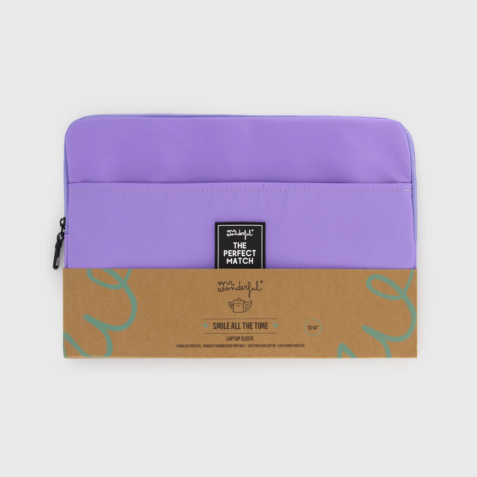 Funda de portátil 13-14" lila - The perfect match - Image 5