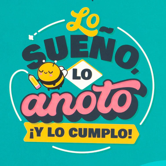 Libreta A4 - Lo sueño, lo anoto ¡y lo cumplo! - Image 3