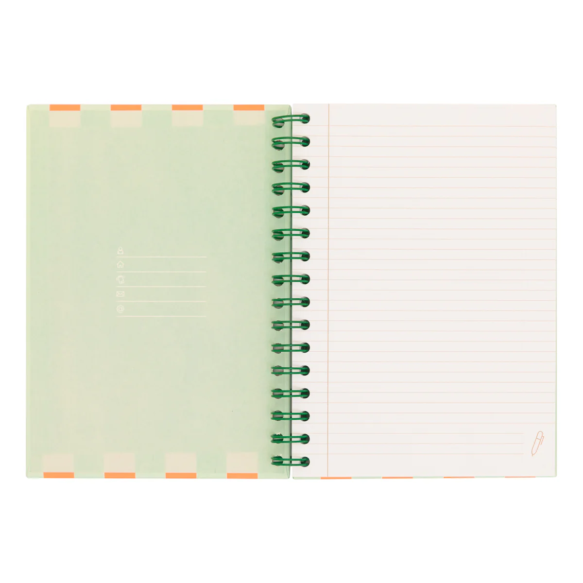 Libreta A5 naranja - Mucho por escribir - Image 3