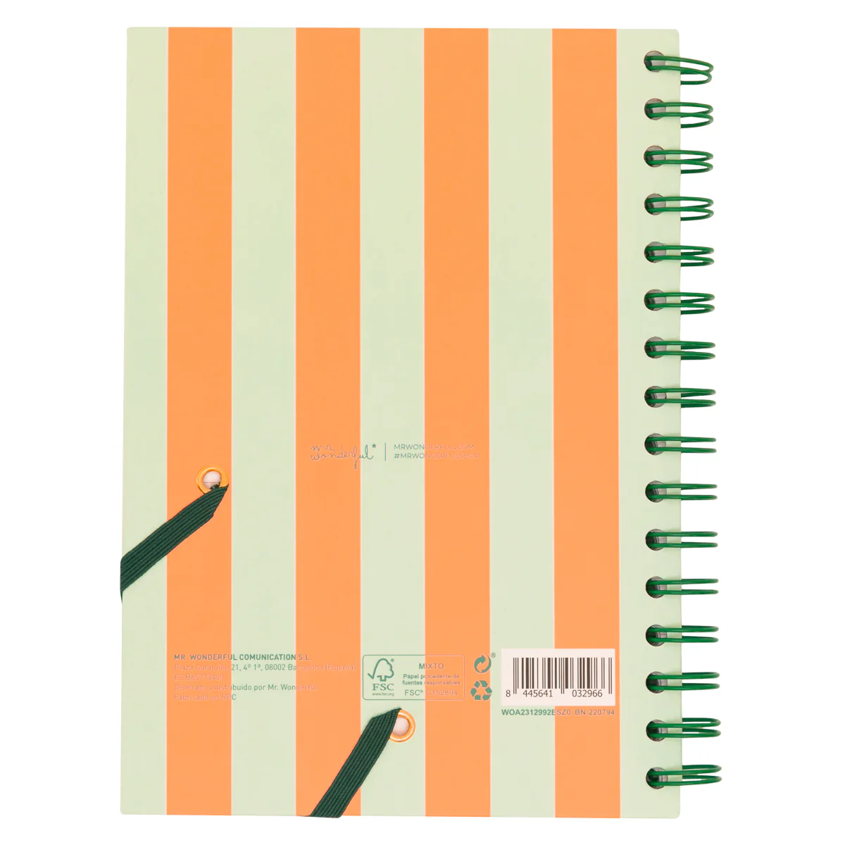 Libreta A5 naranja - Mucho por escribir - Image 4
