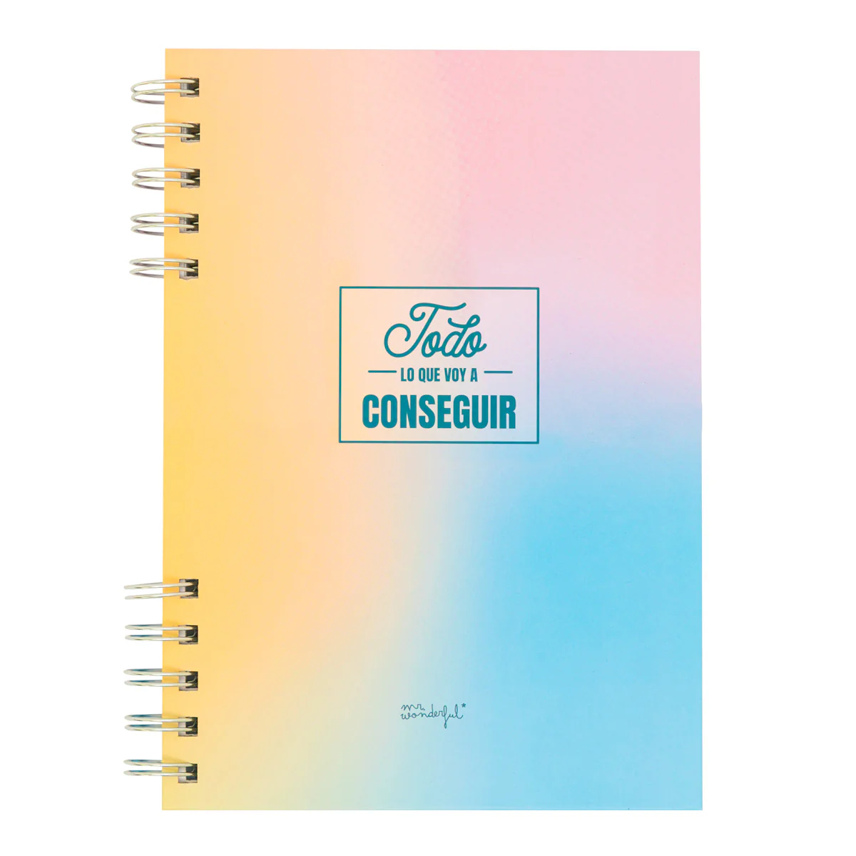 Libreta A5 rosa - Todo lo que voy a conseguir - Image 2