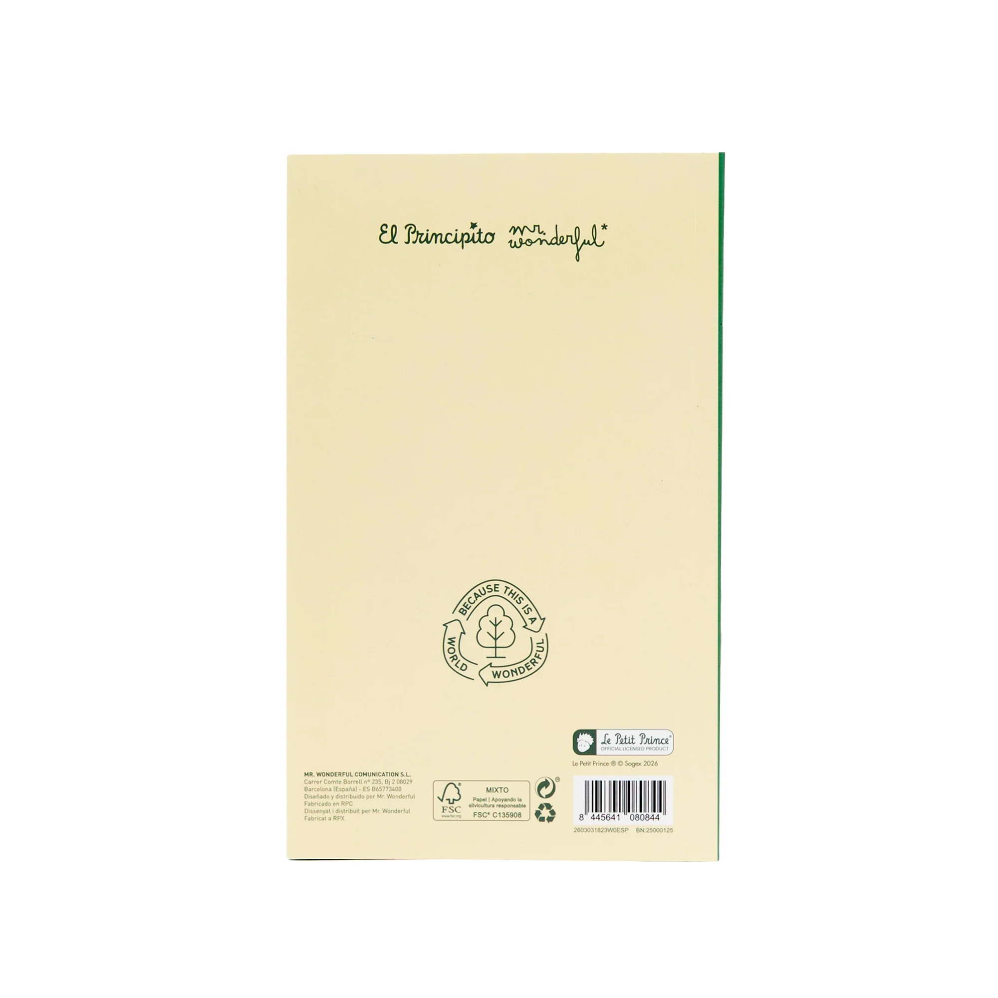 Libreta A5 tipo bloc El Principito - Lo más importante es invisible - Image 5