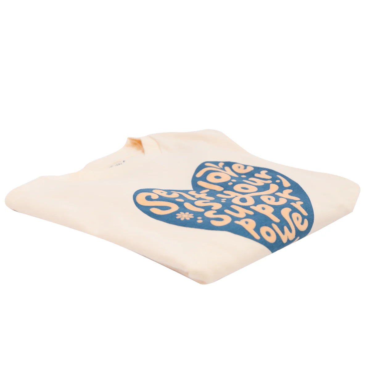Long sleeves hoodie blue - Self-love is your superpower - Image 3