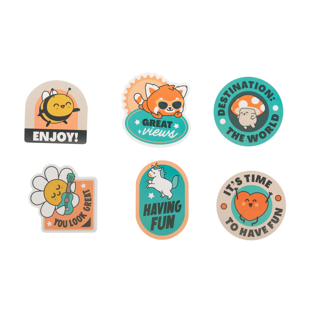 Luggage tag + sticker set - Avocado. - Image 5