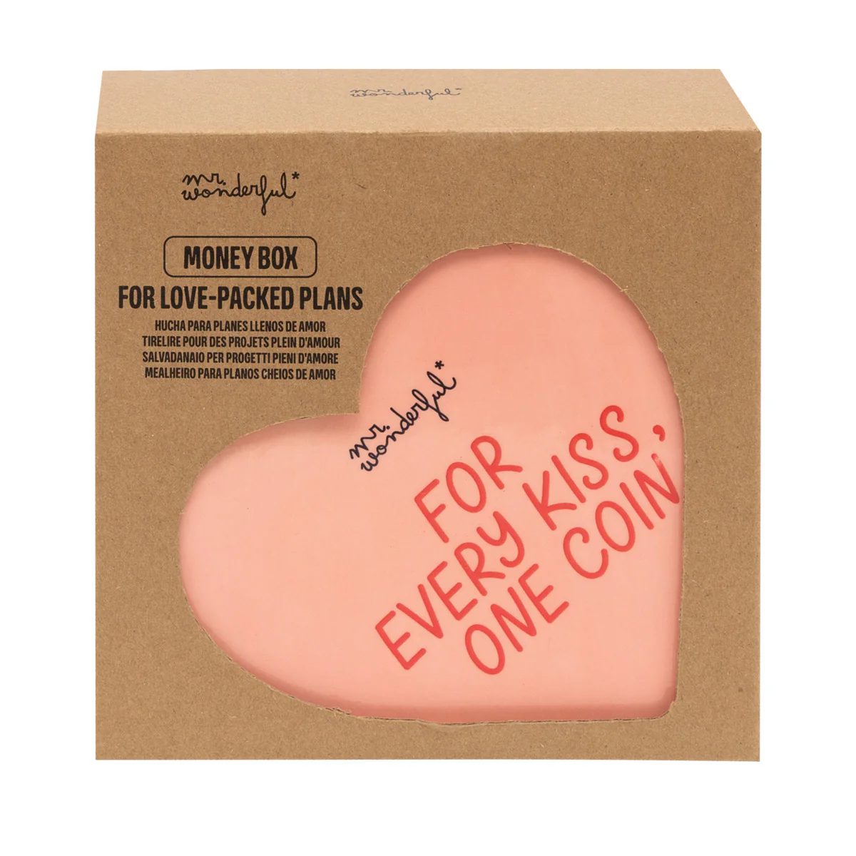 Hucha corazón - For every kiss, one coin - Image 5