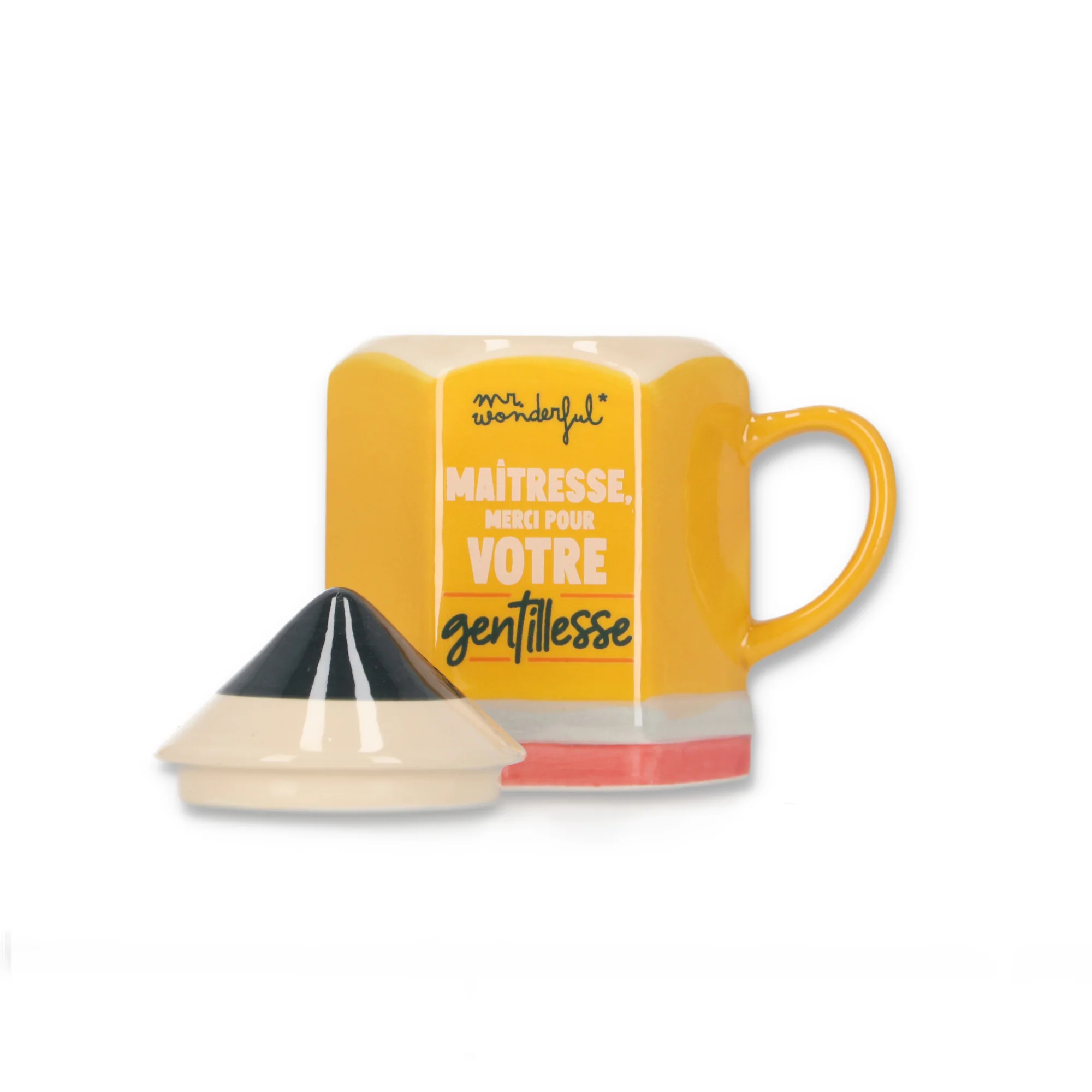 Mug 3D - Maîtresse, merci pour votre gentillesse - Image 3