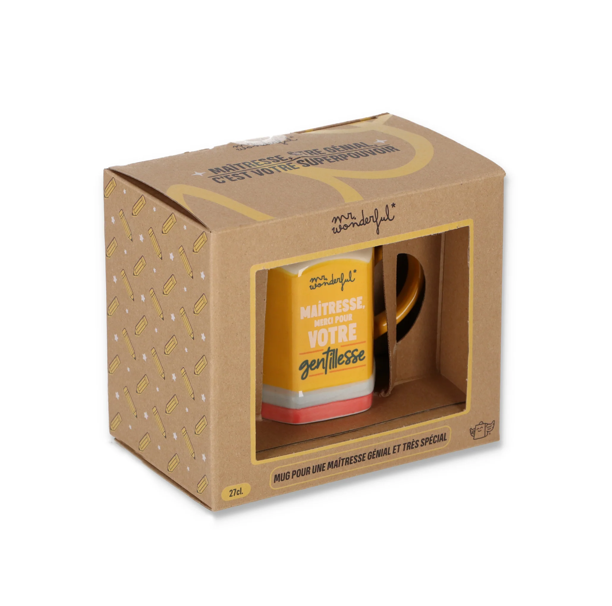 Mug 3D - Maîtresse, merci pour votre gentillesse - Image 6