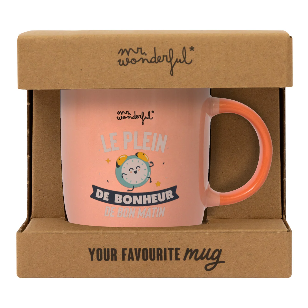 Mug - Le plein de bonheur de bon matin - Image 4