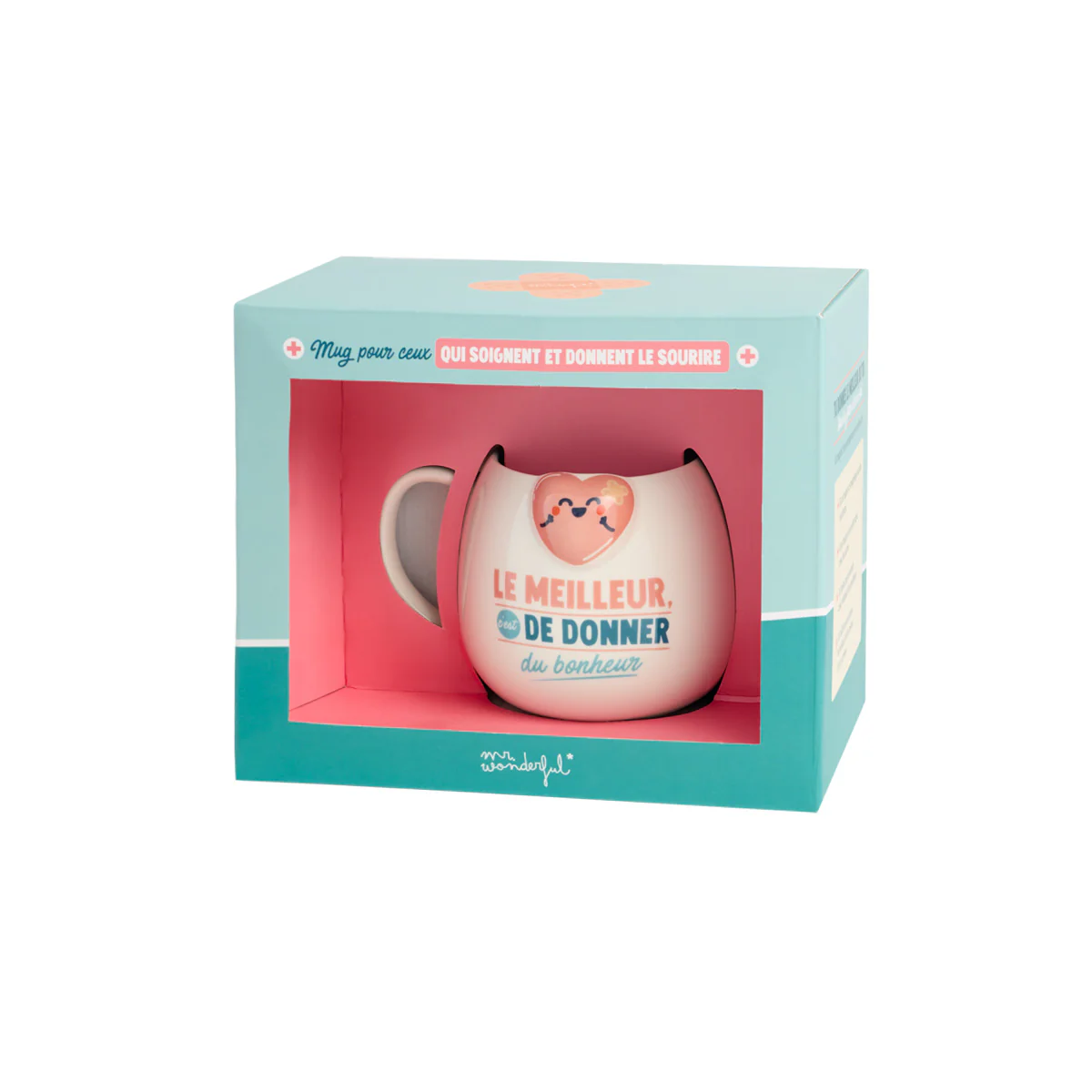 Mug relief - Le meilleur, c’est de donner du bonheur - Image 2