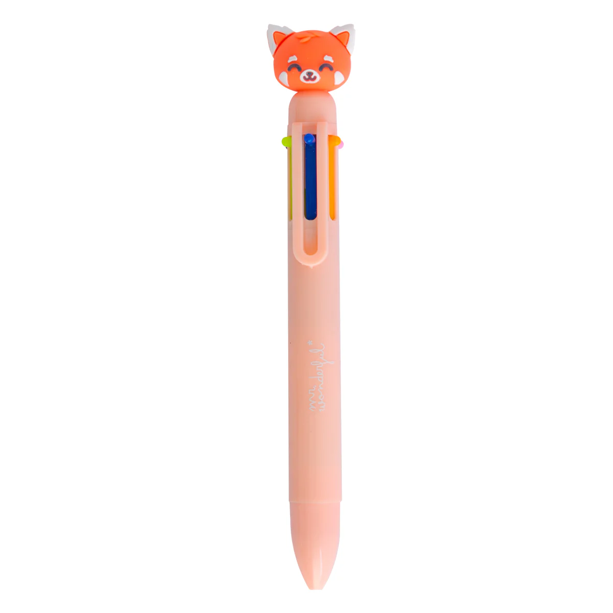 Multi-coloured pen to note down epic plans - Panda pink - Image 5