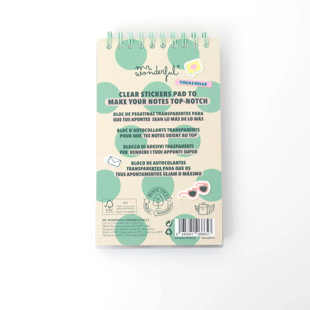 Bloc de pegatinas transparentes - Stickers & fun - Image 5