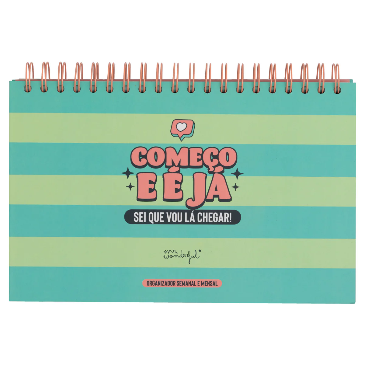 Organizador semanal e mensal - Começo e é já. Sei que vou lá chegar!