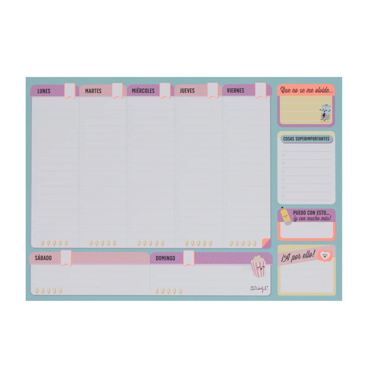 Organizador semanal para lograr todo lo que te hace soñar - Image 4