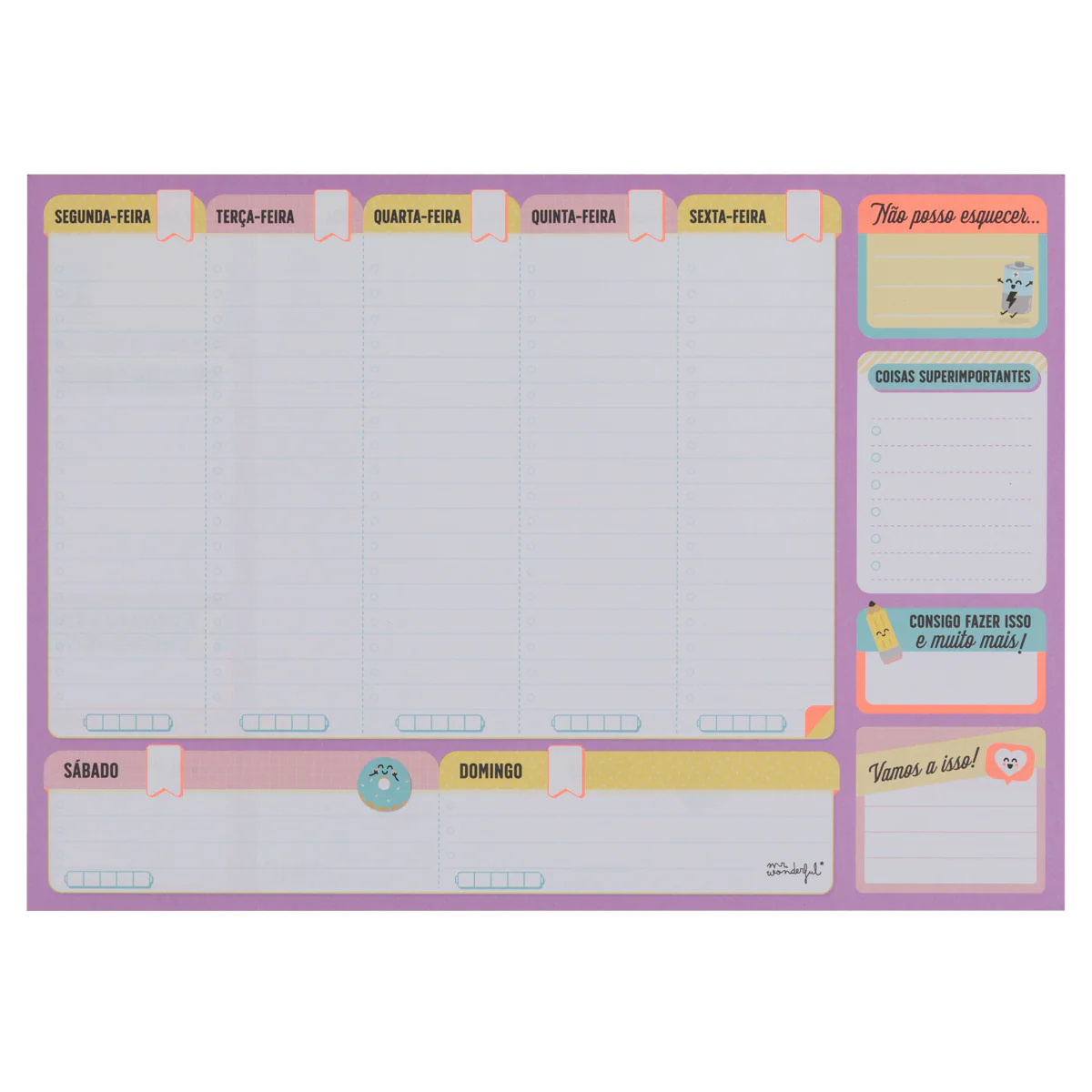 Organizador semanal para realizares todos os teus sonhos - Image 2