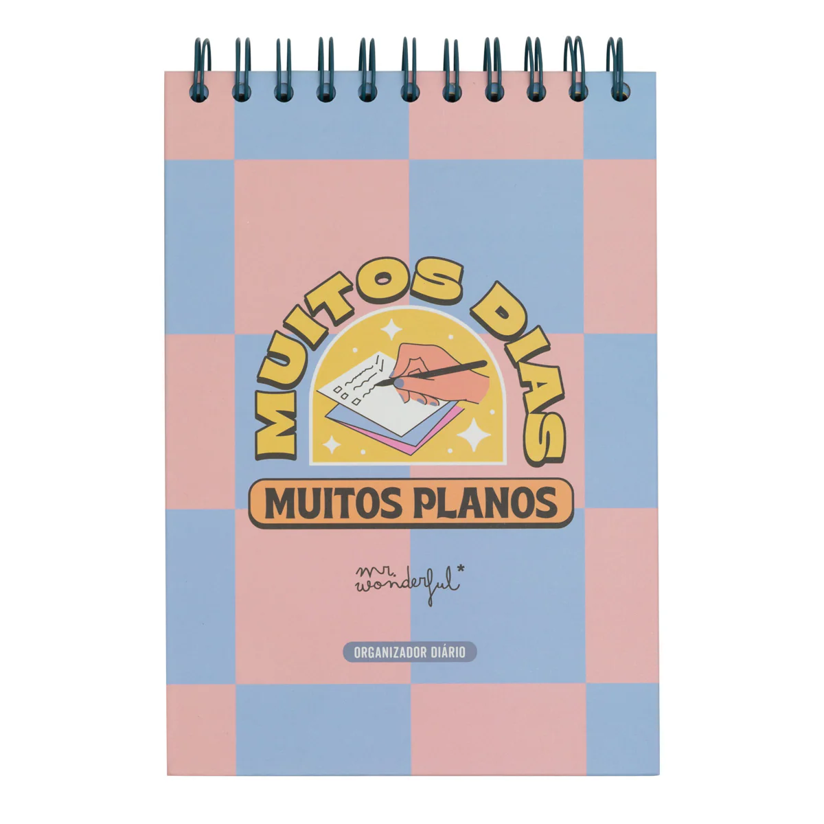 Organizador vertical diário - Muitos dias, muitos planos