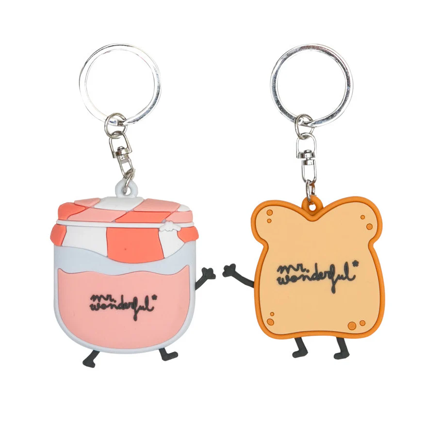 Conjunto de 2 porta-chaves - Torrada e doce - Image 2