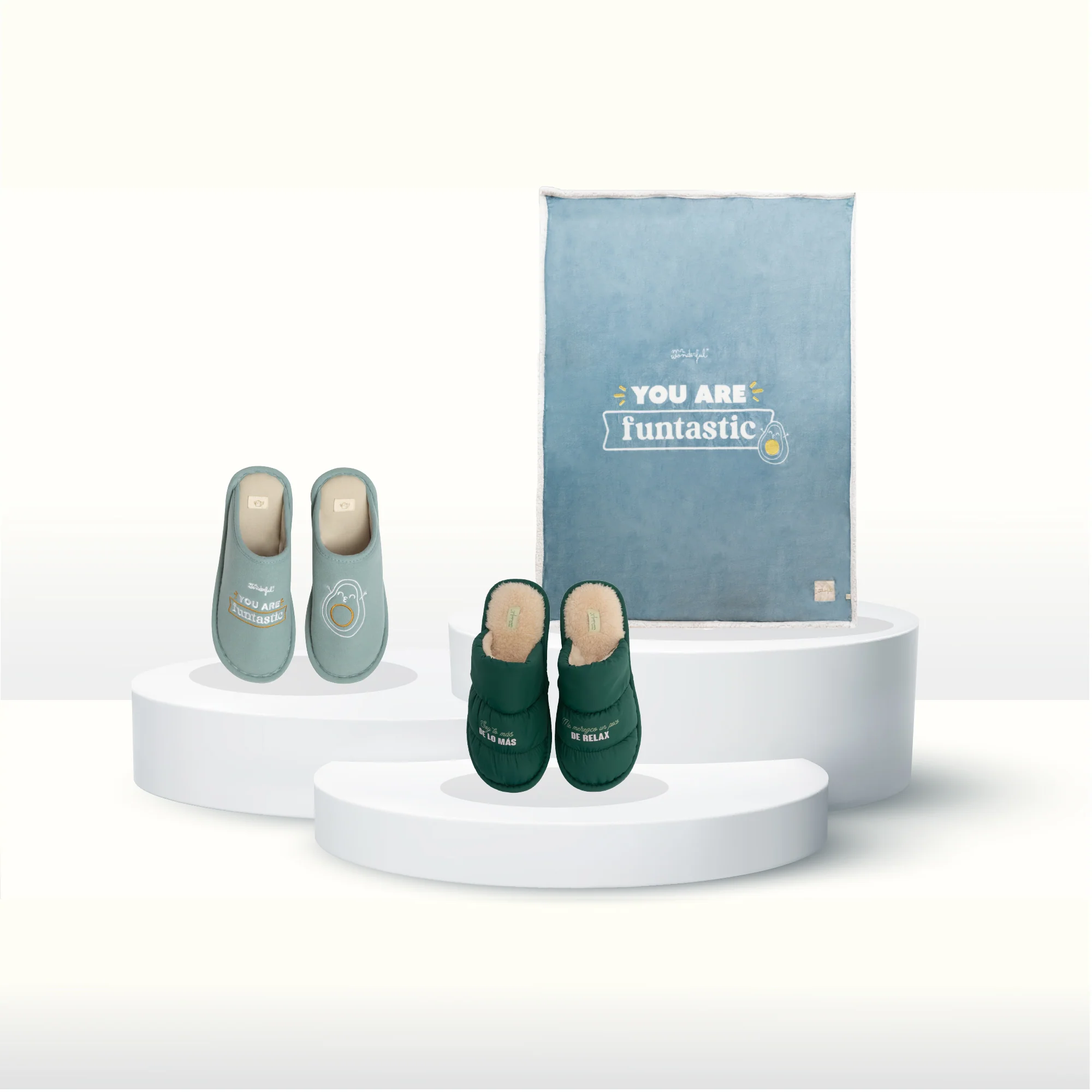 Pack Parejas Manta & Relax – Aguacate Friolero 31-35/36-38
