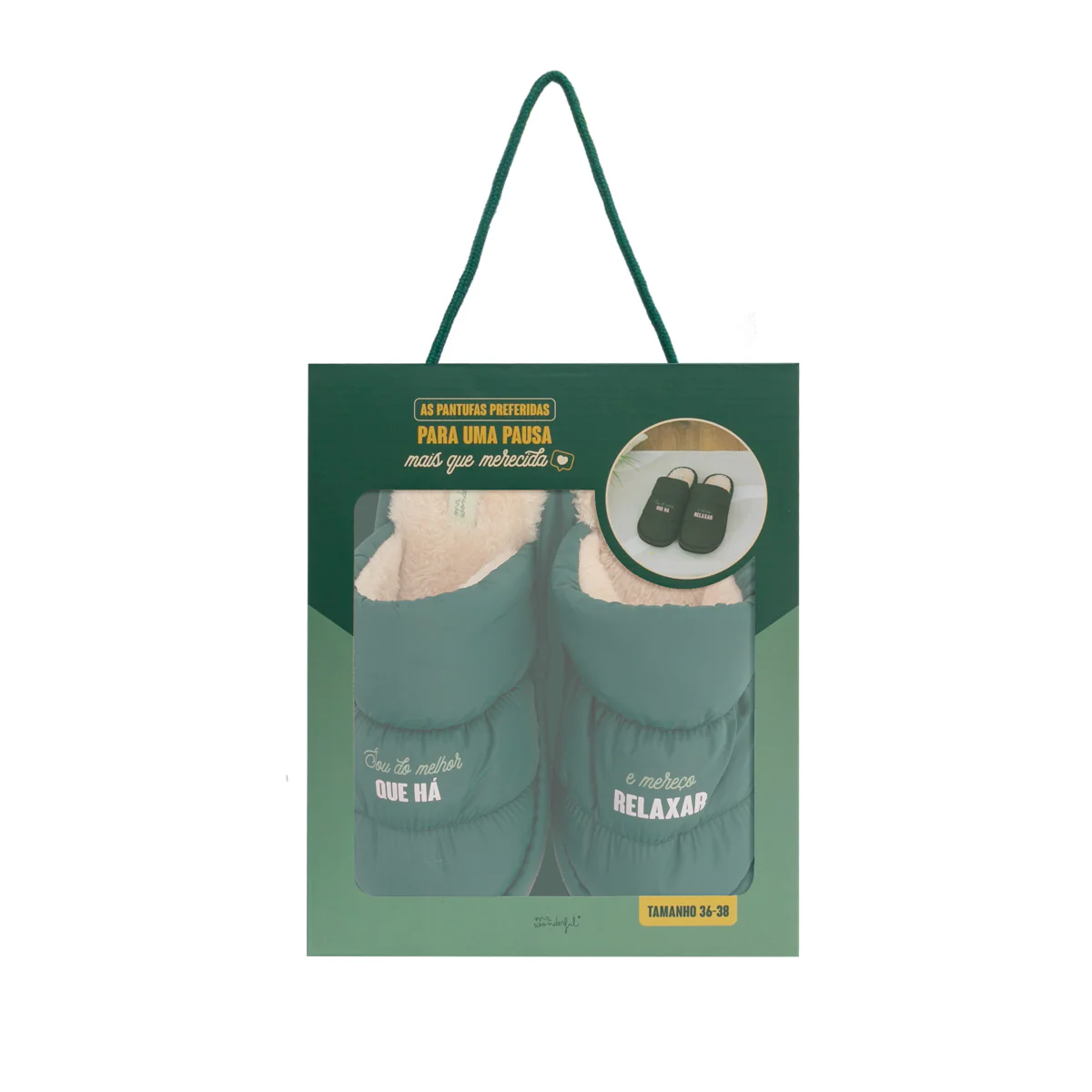 Pantufas T 36-38 - Sou do melhor que há e mereço relaxar - Image 6
