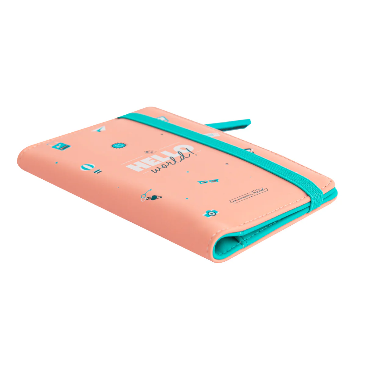 Funda pasaporte rosa - Hello world! - Image 3