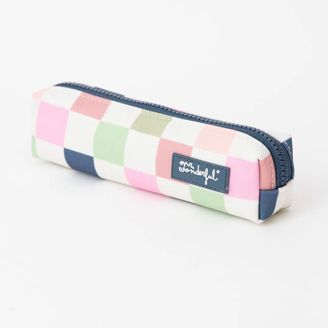 Estuche - Estampado a cuadros - Image 3