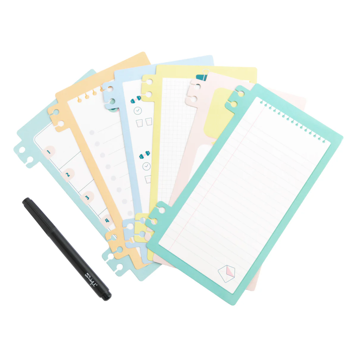 Estuche con hojas de pizarra blanca - Never stop dreaming