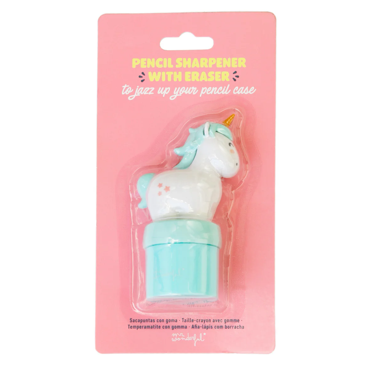 Pencil sharpener + eraser - Unicorn - Image 3