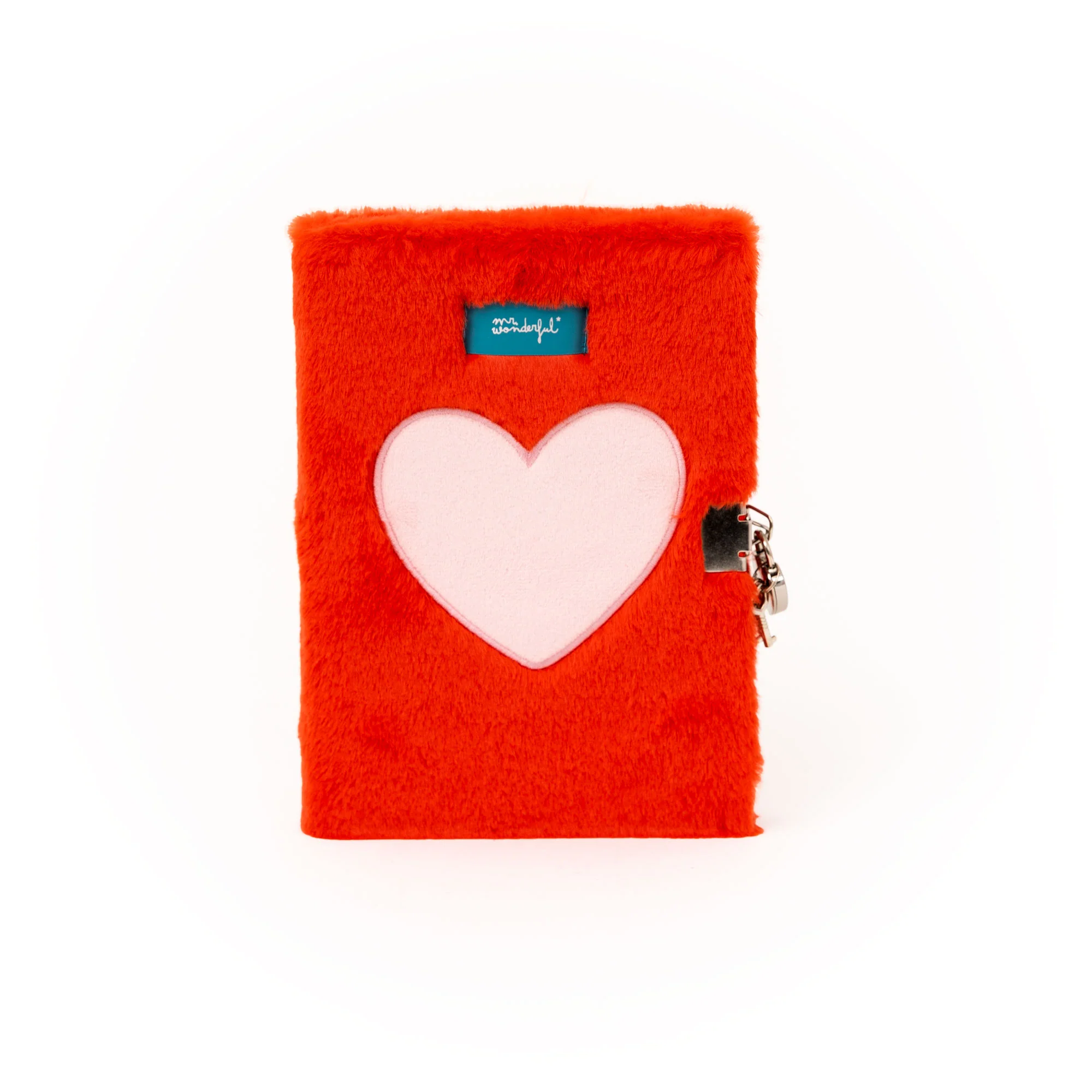 Diario personal + boli - Corazón de peluche - Image 4