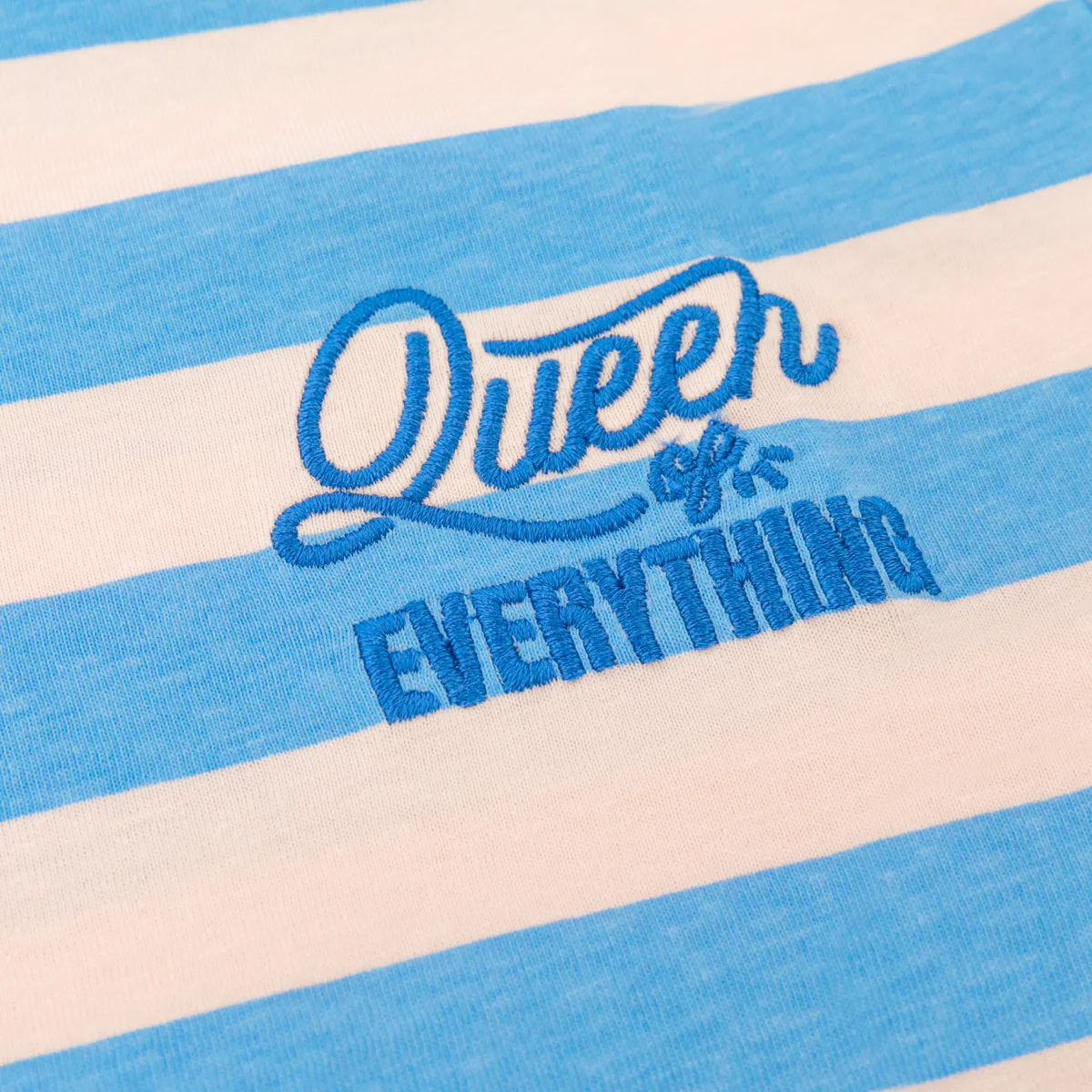 Pink and blue T-shirt with short sleeves S - Queen of everything - Image 6