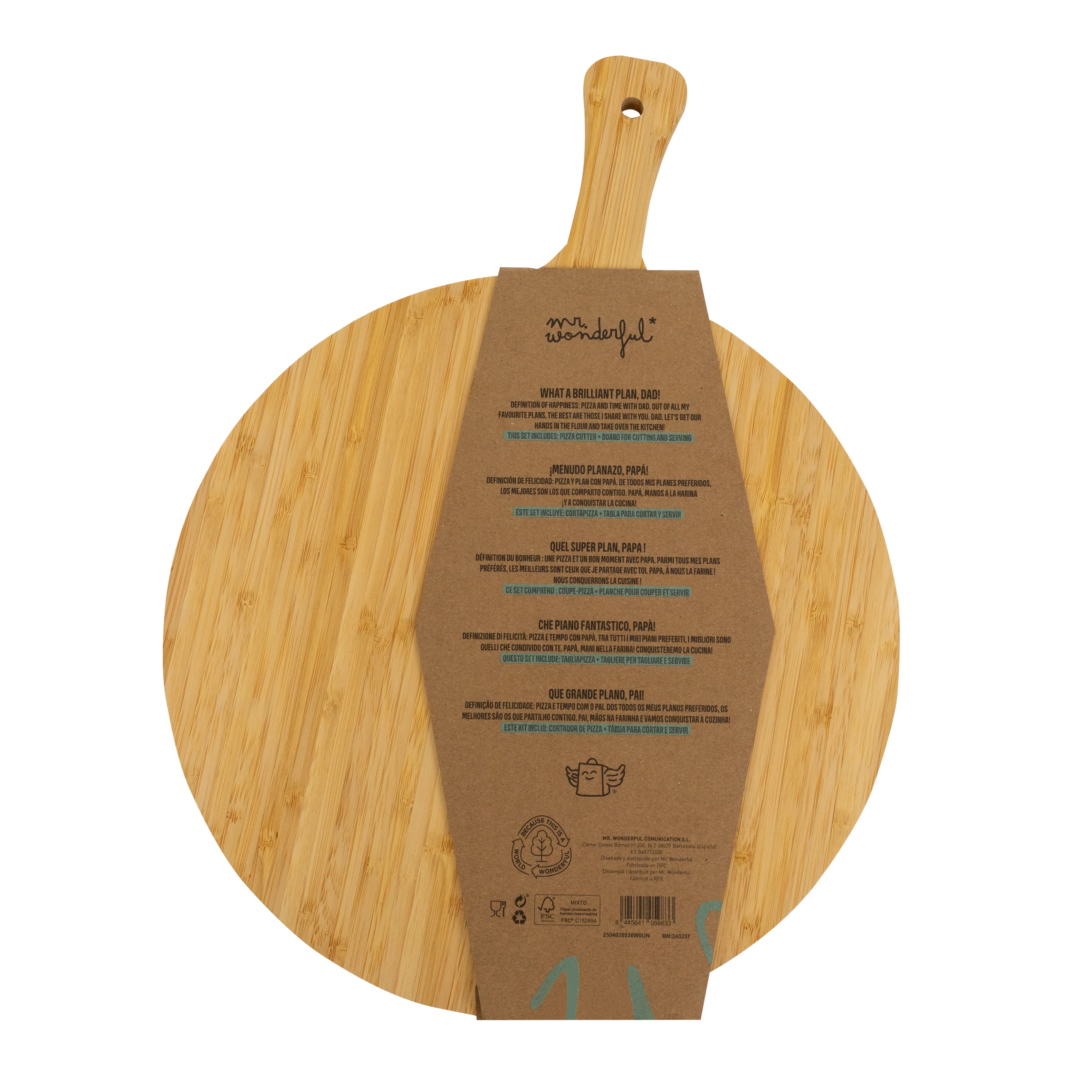 Set para hacer pizzas con el mejor de los papás: el mío - Image 5