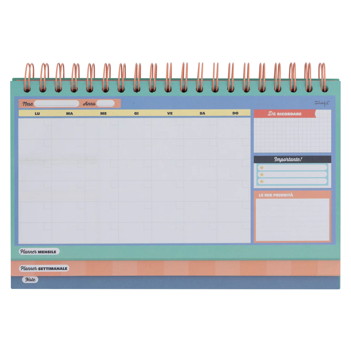 Planner settimanale e mensile - Comincio da subito. So che ce la farò! - Image 7