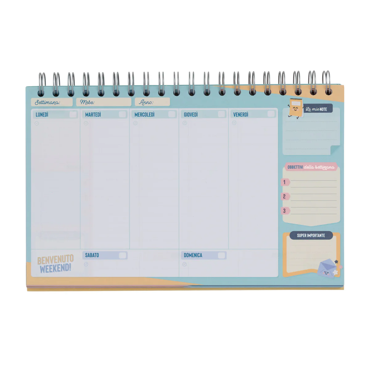 Planner settimanale - I sogni raggiunti incominciano qui - Image 3