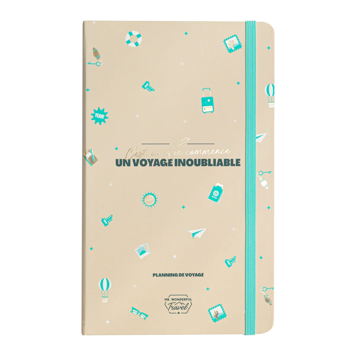 Planning de voyage - C'est ici que commence un voyage inoubliable