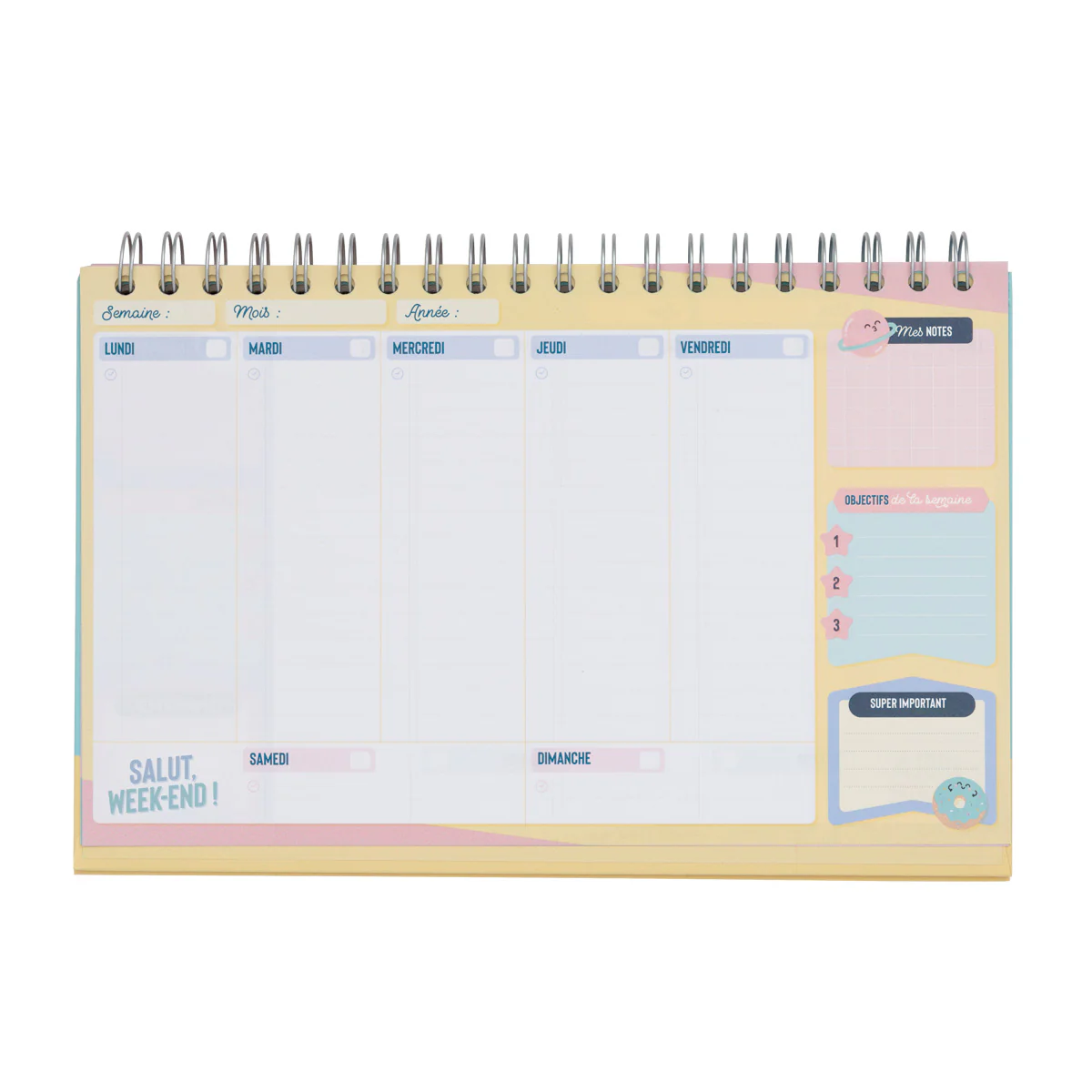 Planning semainier - C'est ici que commencent les rêves réalisés - Image 7