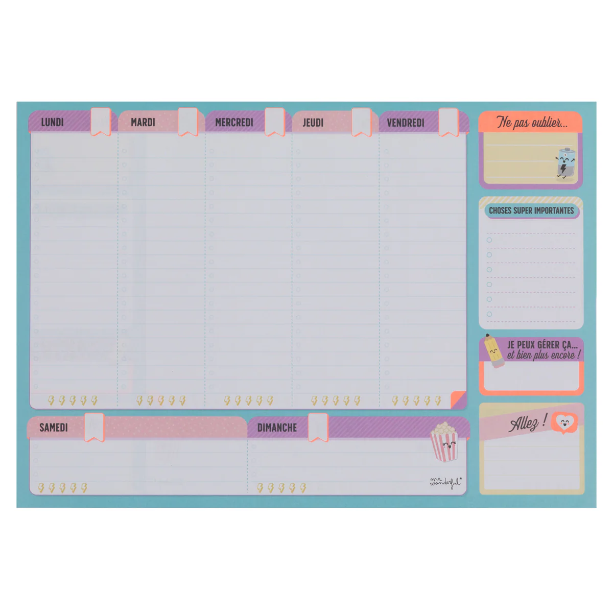 Planning semainier pour réussir tout ce dont tu rêves - Image 7
