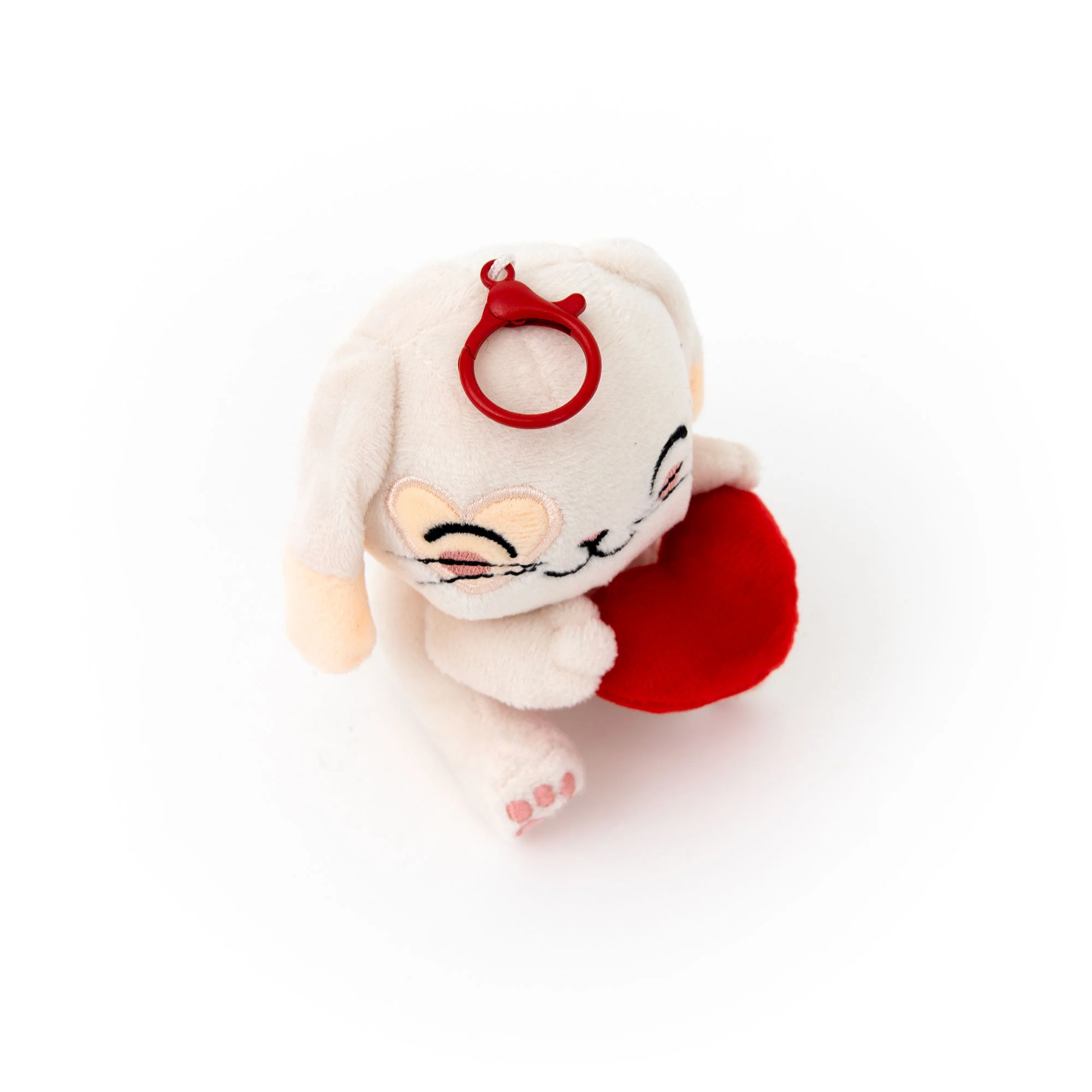 Llavero de peluche - Conejito con corazón - Image 5