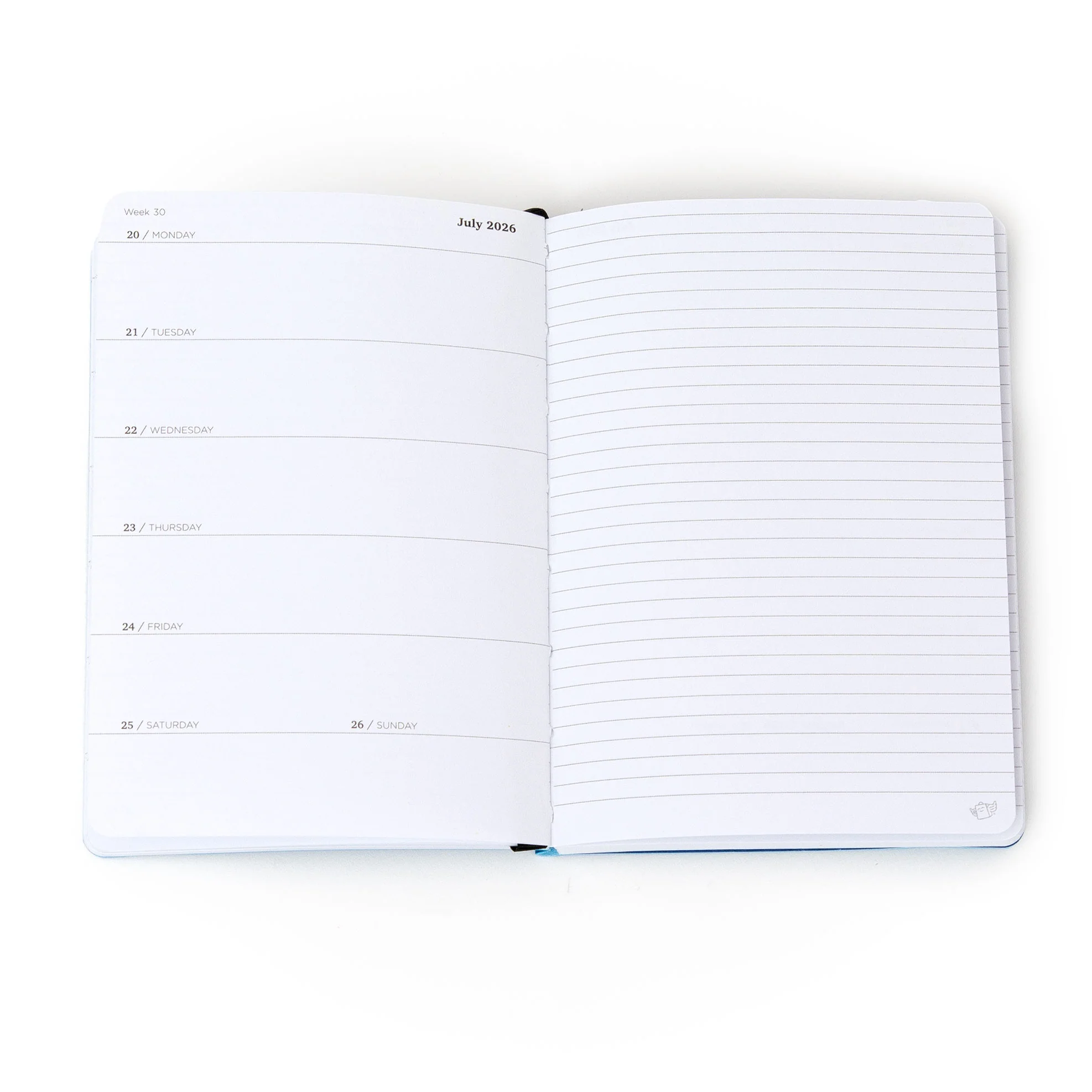 Agenda Pocket 2026 Semanal pequeña - Azul - Image 3