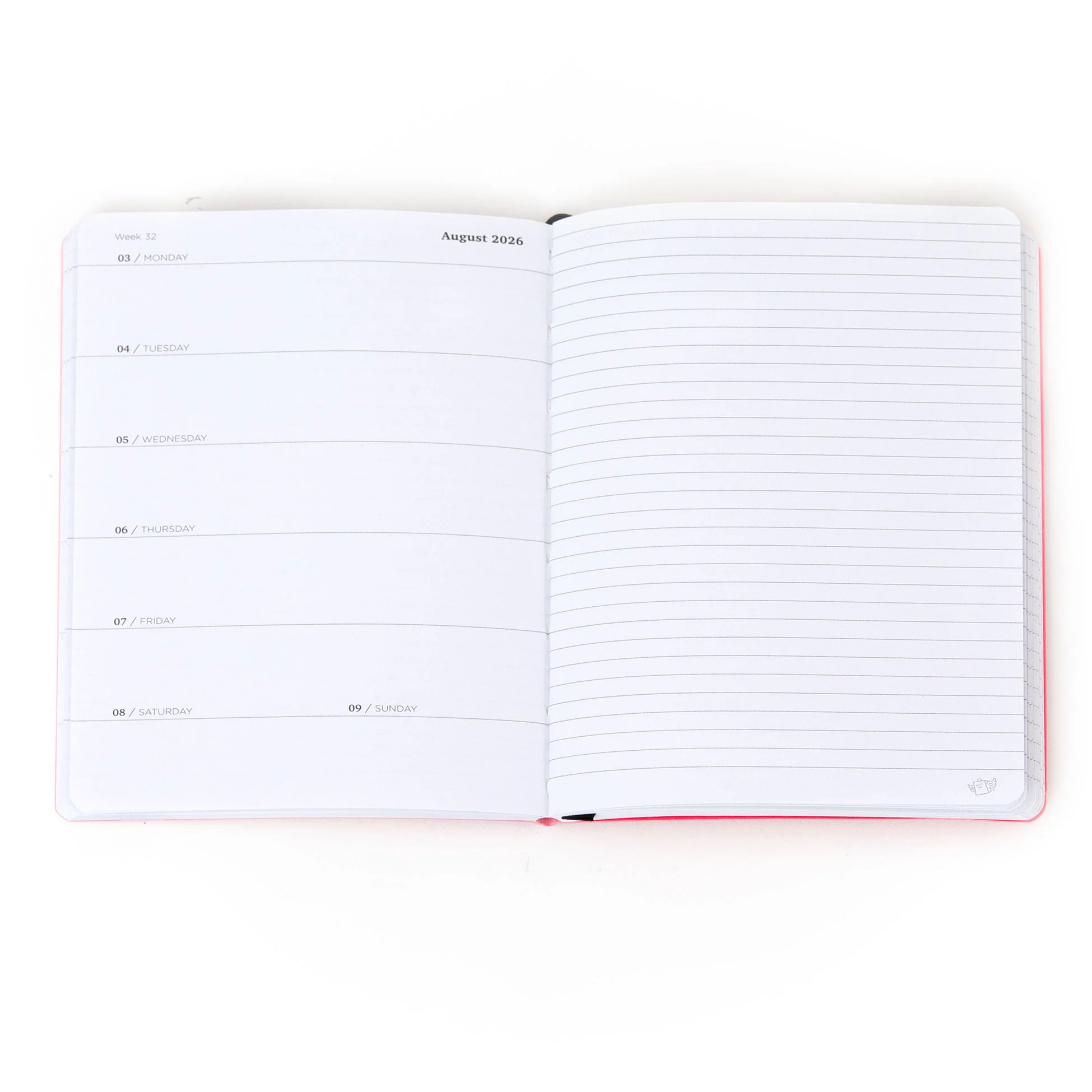 Agenda Pocket 2026 Semanal pequeña – Rosa - Image 3
