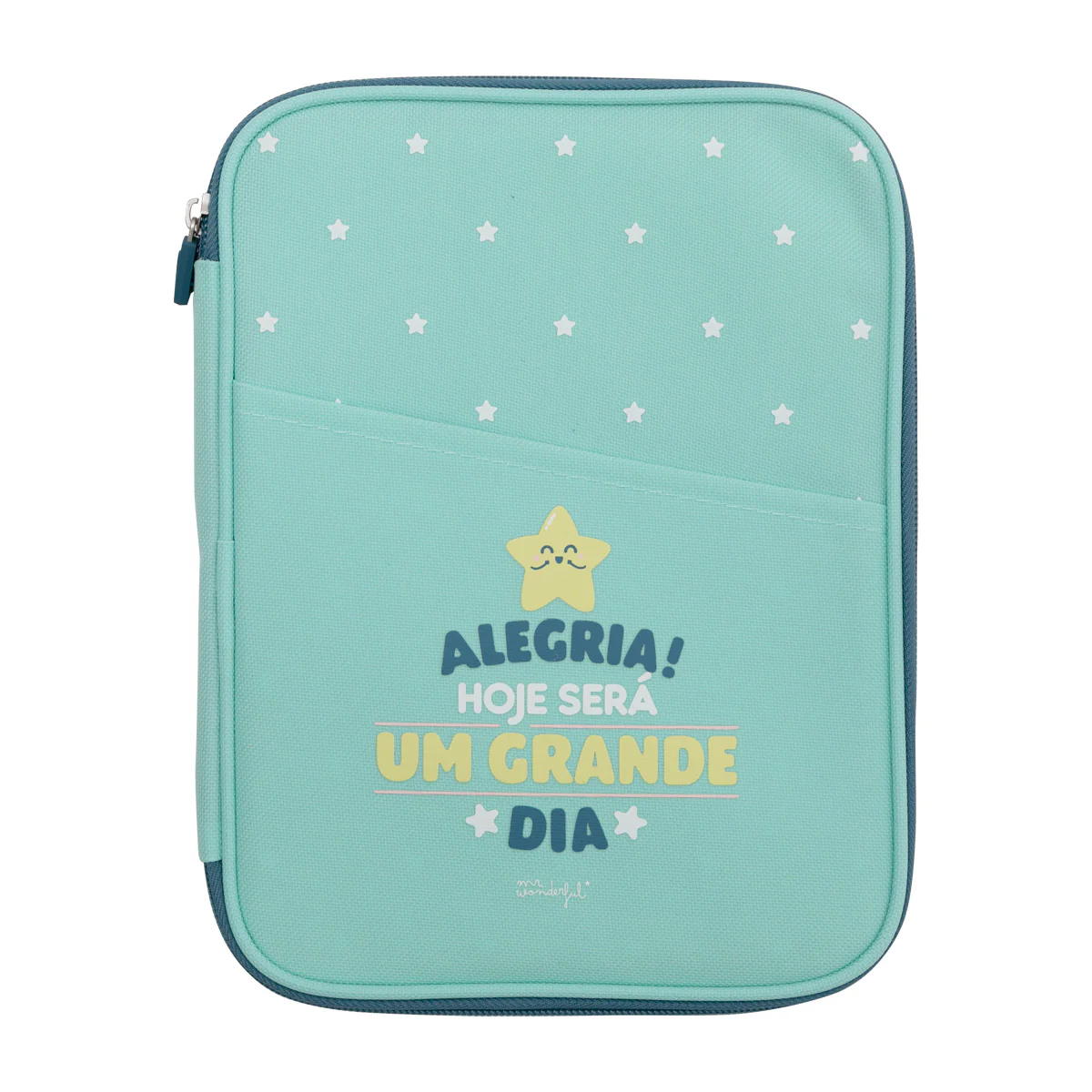 Porta-documentos familiar - Alegria! Hoje será um grande dia