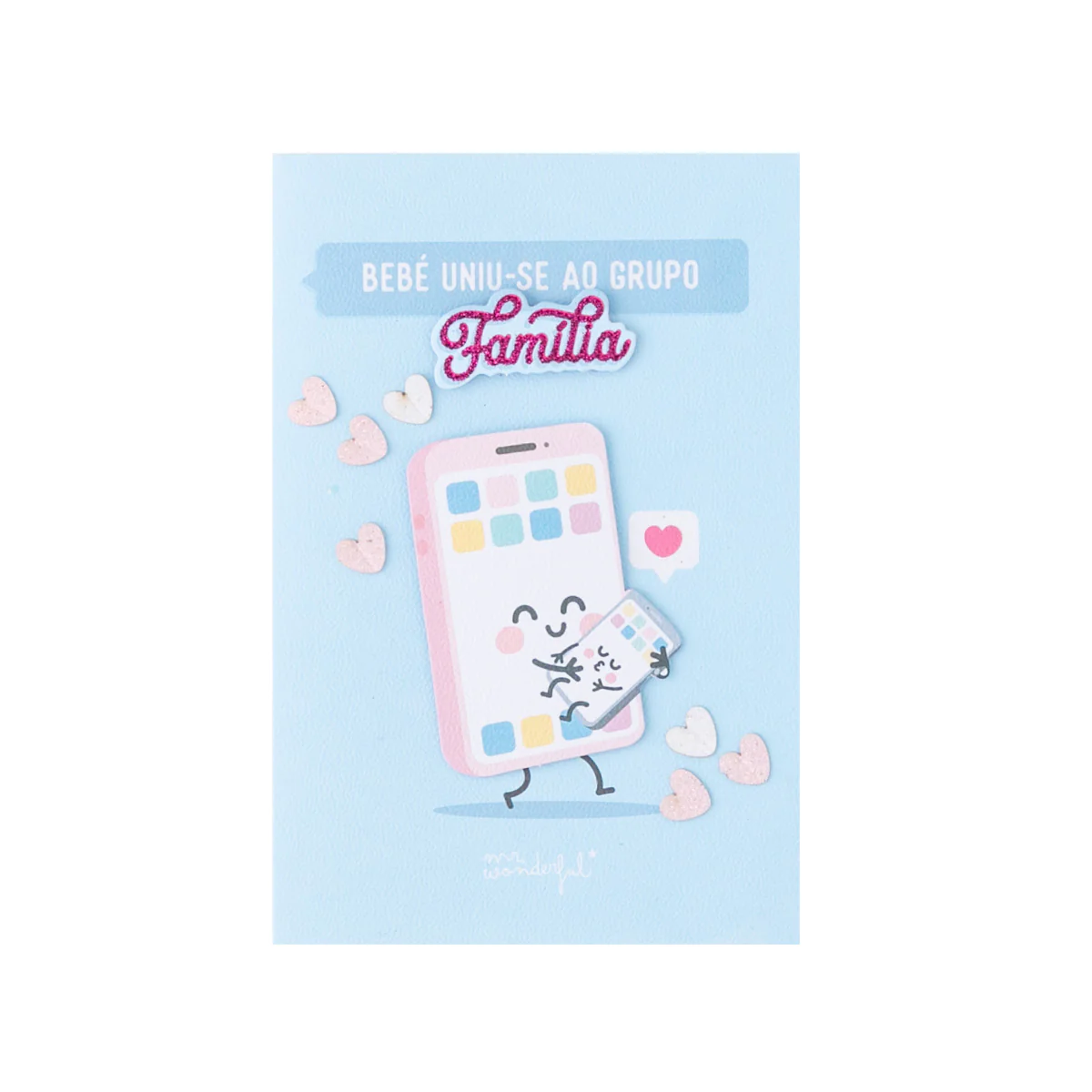 Postal - Bebé uniu-se ao grupo Família - Image 2