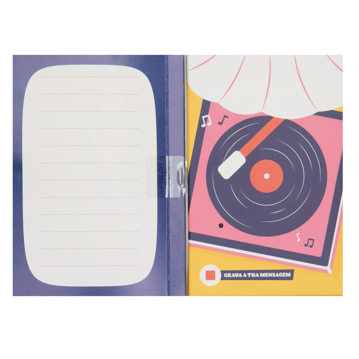 Postal com gravador de mensagem áudio - Agora e aqui, esta mensagem é para ti - Image 2
