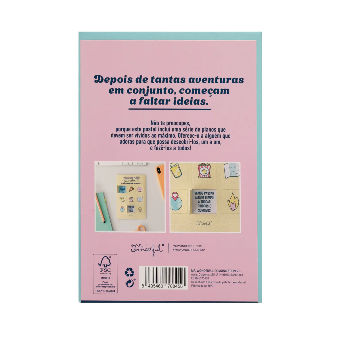 Postal com planos escondidos - Tenho um plano… - Image 6